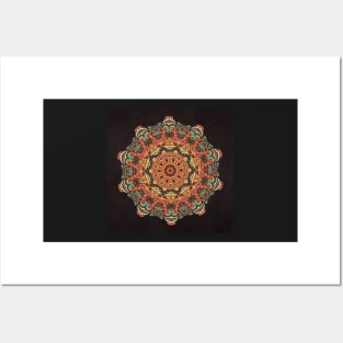 Trippy Mandala Posters and Art